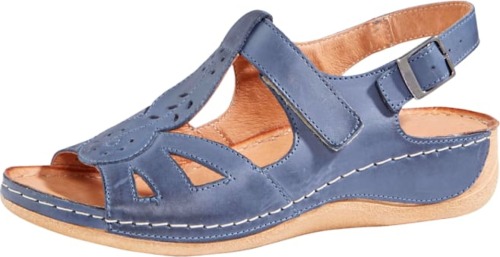 Sandaaltje Naturläufer Blauw