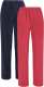 Joggingbroeken per 2 stuks Harmony Marine/Rood