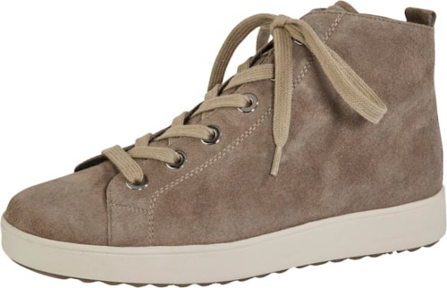 Hoge veterschoen Semler Taupe