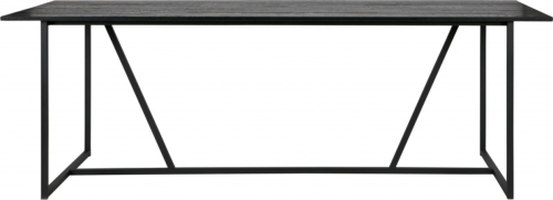 Merkloos Eettafel 220x90 FRIENS Zwart