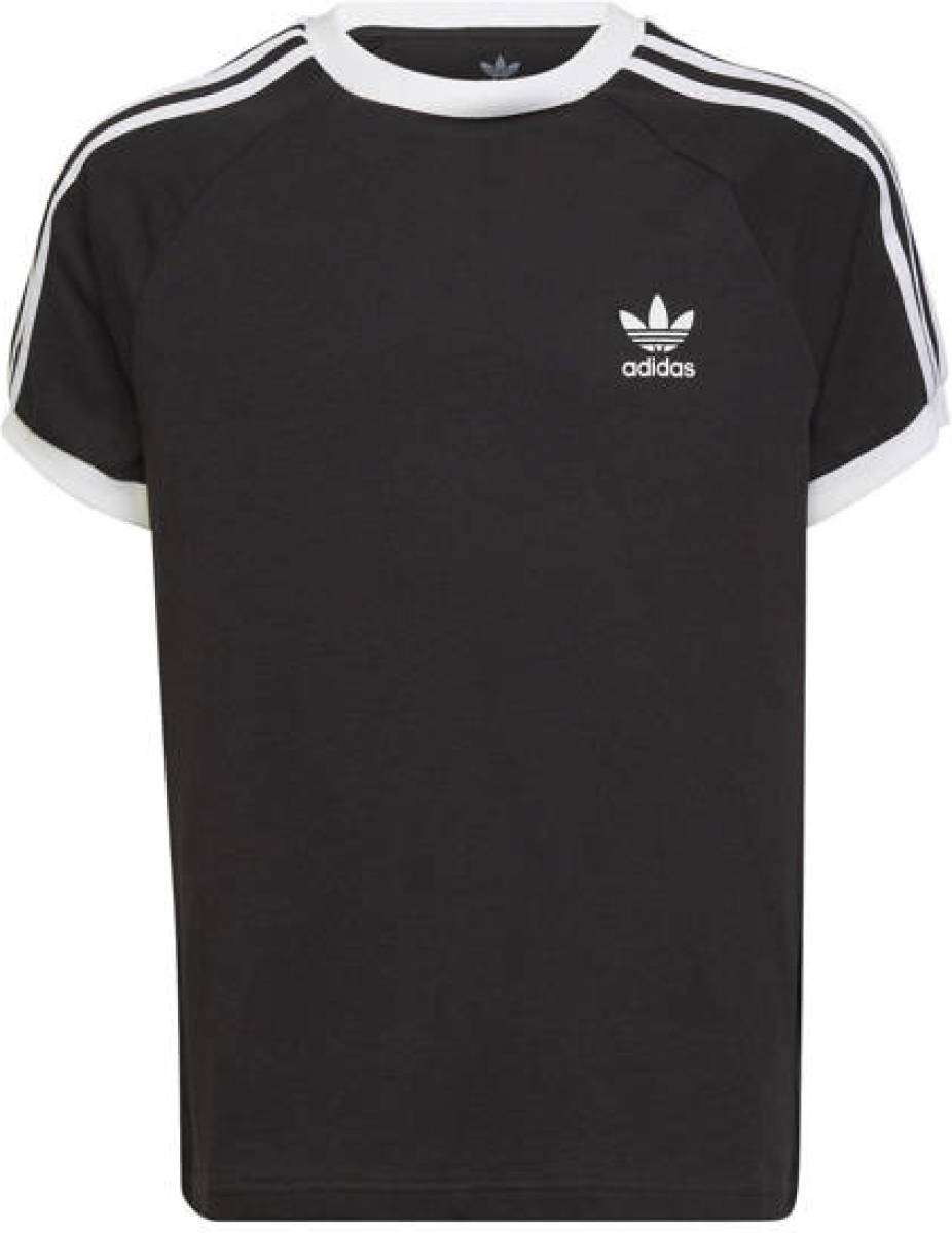 adidas Originals T-shirt met logo zwart/wit