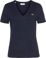 Lacoste T-shirt met logopatch op borsthoogte