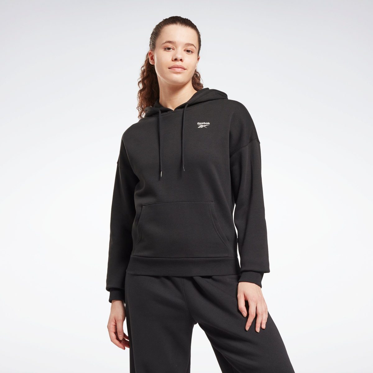 Reebok Sweatshirt Reebok IDENTITY FLEECE PULLOVER HOODIE