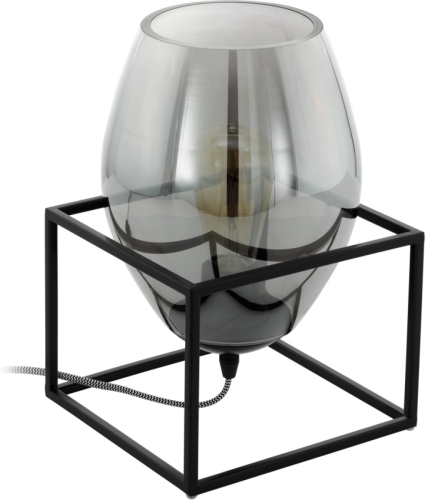 Merkloos Tafellamp OLIVAL Zwart