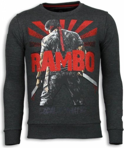 Sweater Local Fanatic  Rambo Rhinestone Ciet