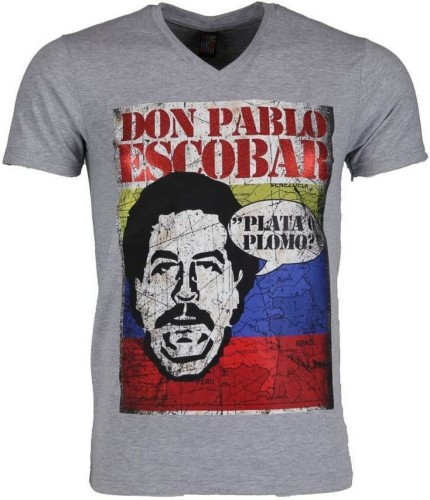 T-shirt Korte Mouw Local Fanatic  Don Pablo Escobar