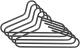 Merkloos Kledinghanger (set 5 stuks) VUGHT Zwart