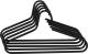 Merkloos Kledinghanger (set 5 stuks) VUGHT Zwart