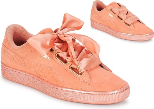 Lage Sneakers Puma  WN SUEDE HEART SATIN.DUSTY