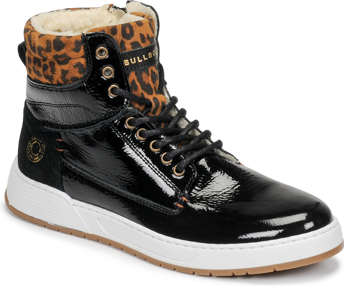 Hoge Sneakers Bullboxer  AOF503E6L-BLCK