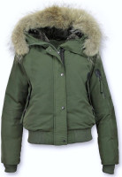 Parka Jas Gentile Bellini  Korte Warme Winterjas Bontkraag