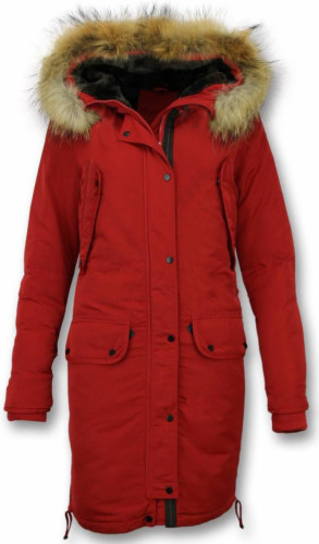 Parka Jas Gentile Bellini  Winterjas Parka Bontkraag