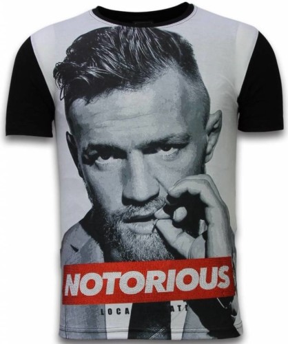 T-shirt Korte Mouw Local Fanatic  McGregor Notorious Digital