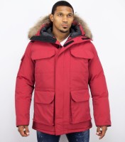 Parka Jas Beluomo  Winterjas Bontkraag
