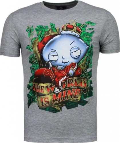 T-shirt Korte Mouw Local Fanatic  Rich Stewie