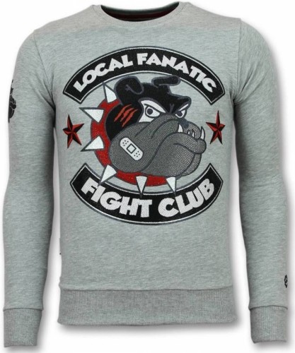 Sweater Local Fanatic  Fight Club Bulldog