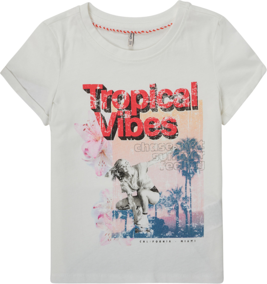 T-shirt Korte Mouw Only  KONTULLI