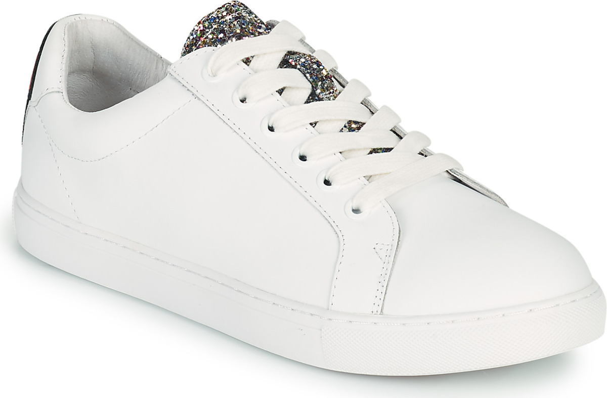 Lage Sneakers Bons baisers de Paname  SIMONE GLITTER TONGUE