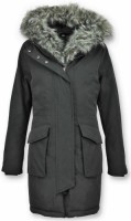 Parka Jas Gentile Bellini  Lange Parka Jas Faux Bontkraag