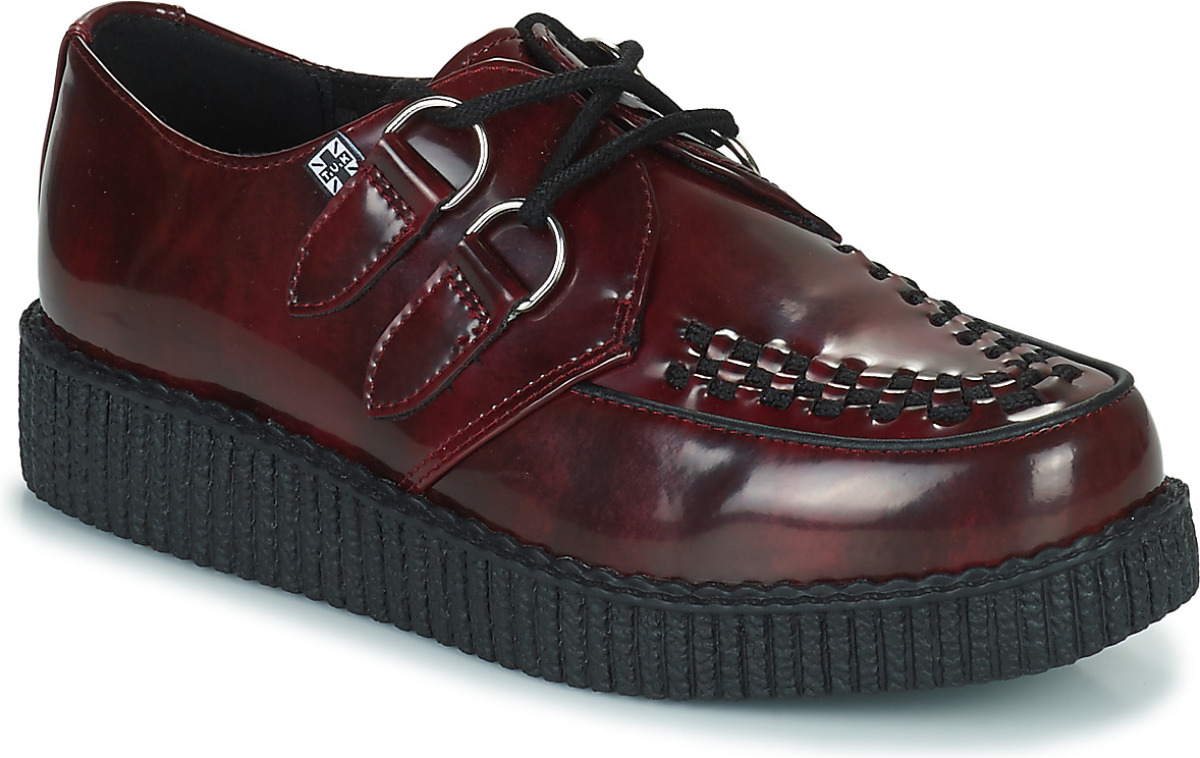 Nette schoenen TUK  Viva Low Creeper Burgundy