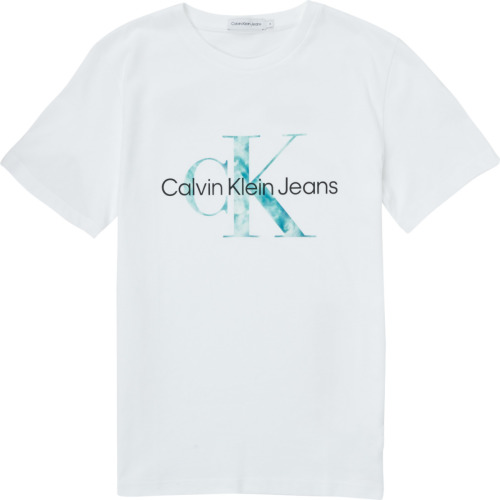 T-shirt Korte Mouw CALVIN KLEIN JEANS  MONOGRAM LOGO T-SHIRT