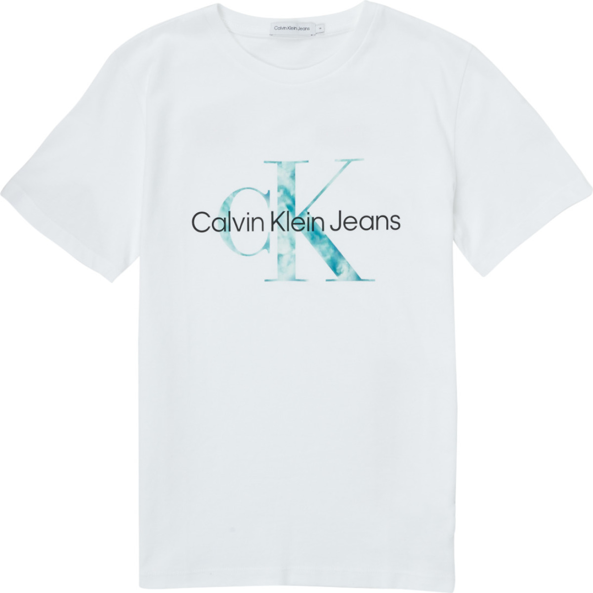T-shirt Korte Mouw CALVIN KLEIN JEANS  MONOGRAM LOGO T-SHIRT