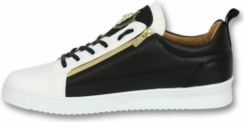 Lage Sneakers Cash Money  Bee Black White Gold