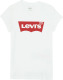 Levi's Kids T-shirt Batwing met logo wit