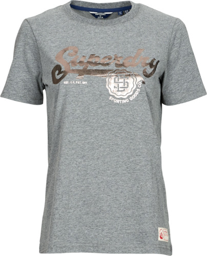 T-shirt Korte Mouw Superdry  VINTAGE SCRIPT STYLE COLL TEE