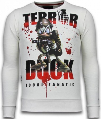 Sweater Local Fanatic  Terror Duck Rhinestone