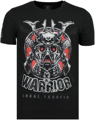 T-shirt Korte Mouw Local Fanatic  Savage Samurai Merk Z