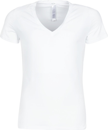 T-shirt Korte Mouw Hom  SUP' COTTON TSHIRT COL V PROFOND