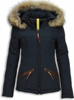 Parka Jas Milan Ferronetti  E Winterjas Bontkraag