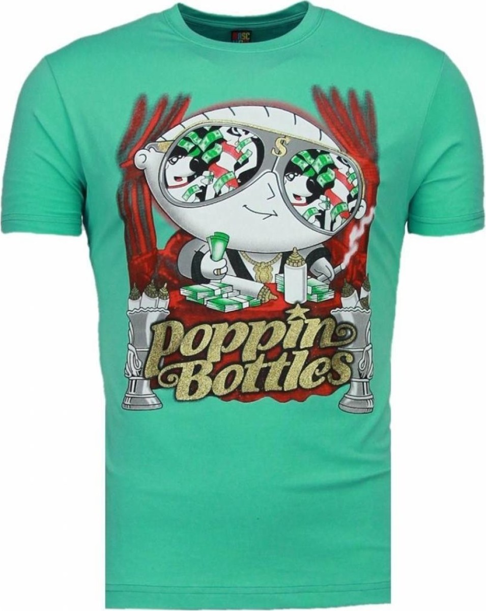 T-shirt Korte Mouw Local Fanatic  Poppin Stewie