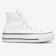 Converse Chuck Taylor All Star Lift Hi sneakers wit/zwart