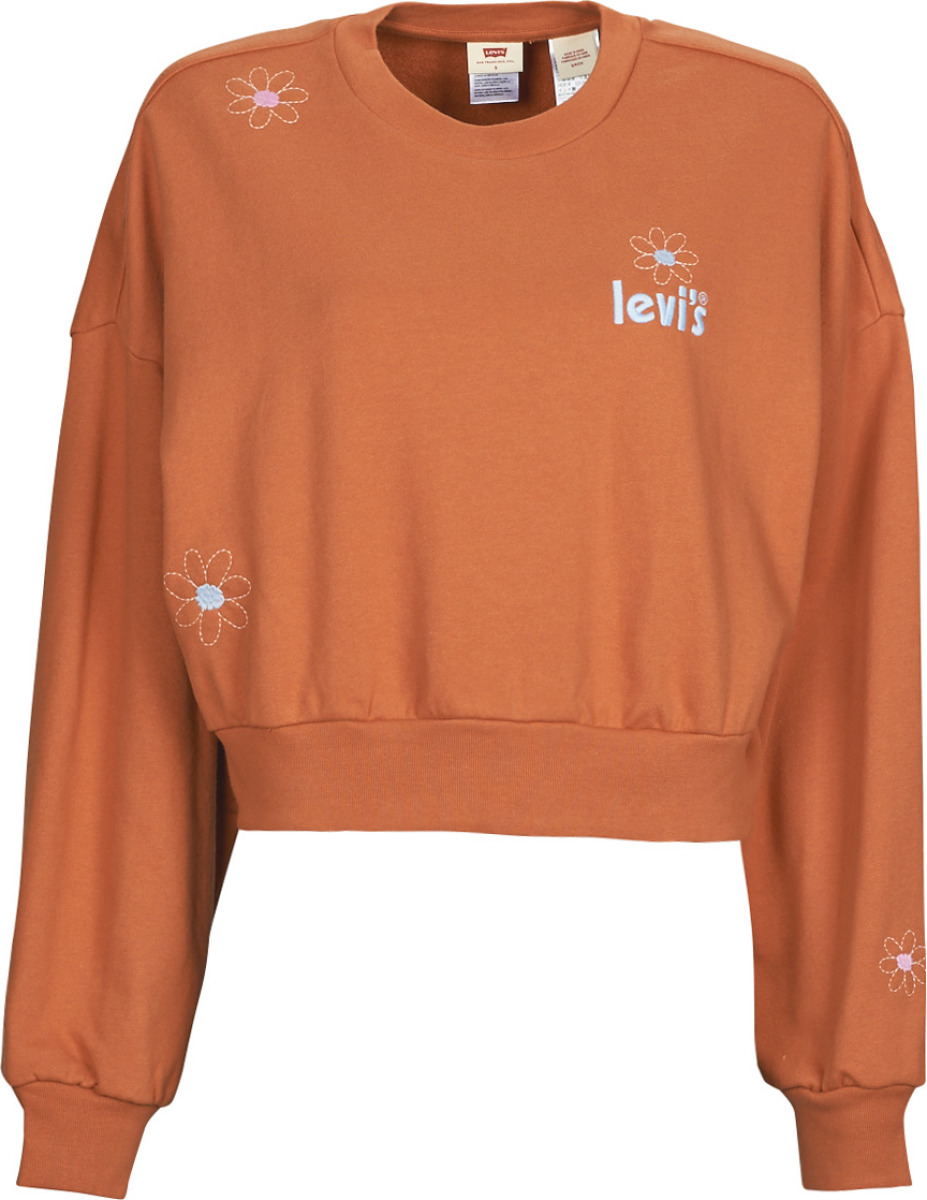 Sweater Levis  GRAPHIC CROP PRISM CREW
