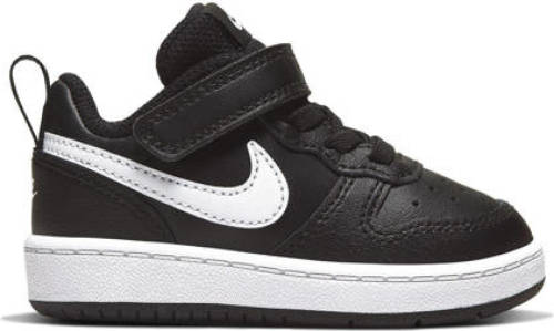 Nike Court Borough Low 2 sneakers zwart/wit