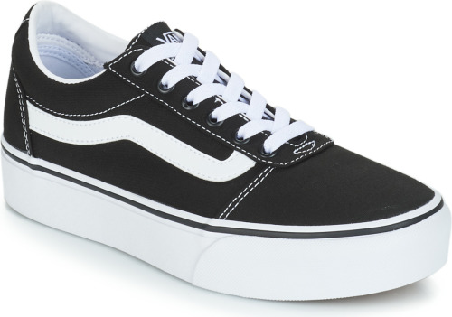 Vans Ward Platform sneakers zwart/wit