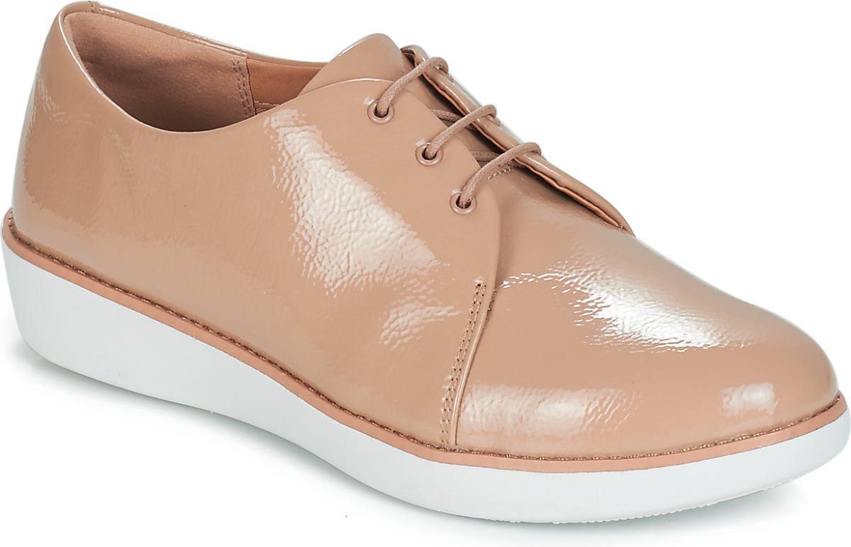 Nette schoenen Fitflop  DERBY CRINKLE PATENT