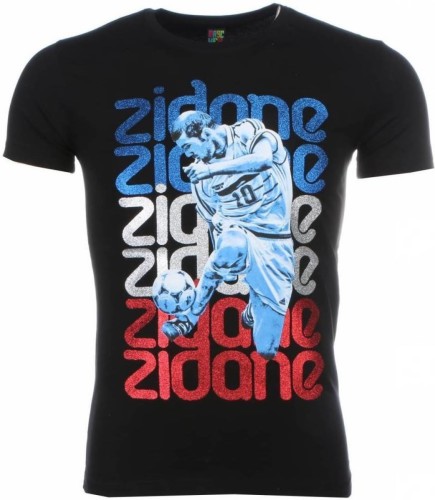 T-shirt Korte Mouw Local Fanatic  Zidane Print