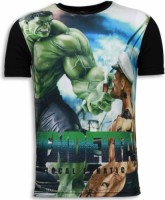 T-shirt Korte Mouw Local Fanatic  Vendetta Digital Rhinestone
