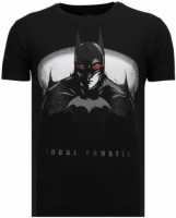 T-shirt Korte Mouw Local Fanatic  Badman Rhinestone
