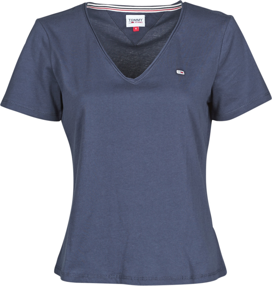 T-shirt Korte Mouw Tommy Jeans  TJW SLIM JERSEY V NECK