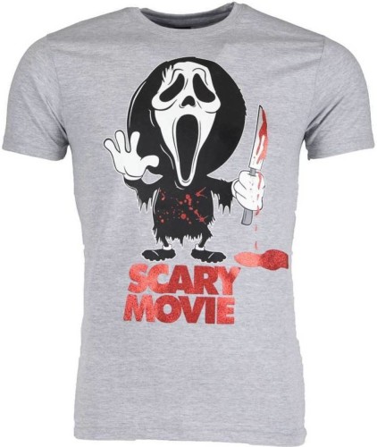 T-shirt Korte Mouw Local Fanatic  Scary Movie