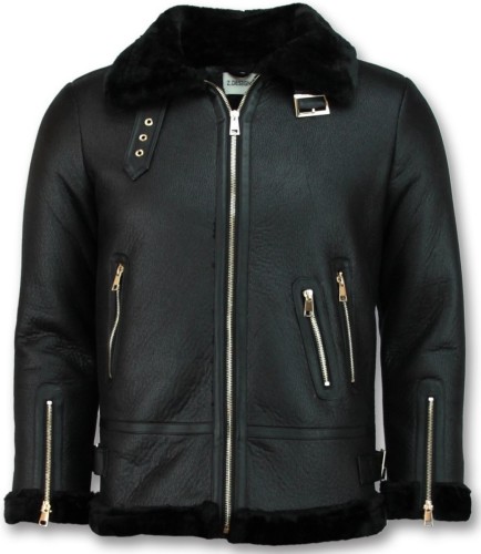 Leren Jas Z Design  Lammy Coat Winterjas