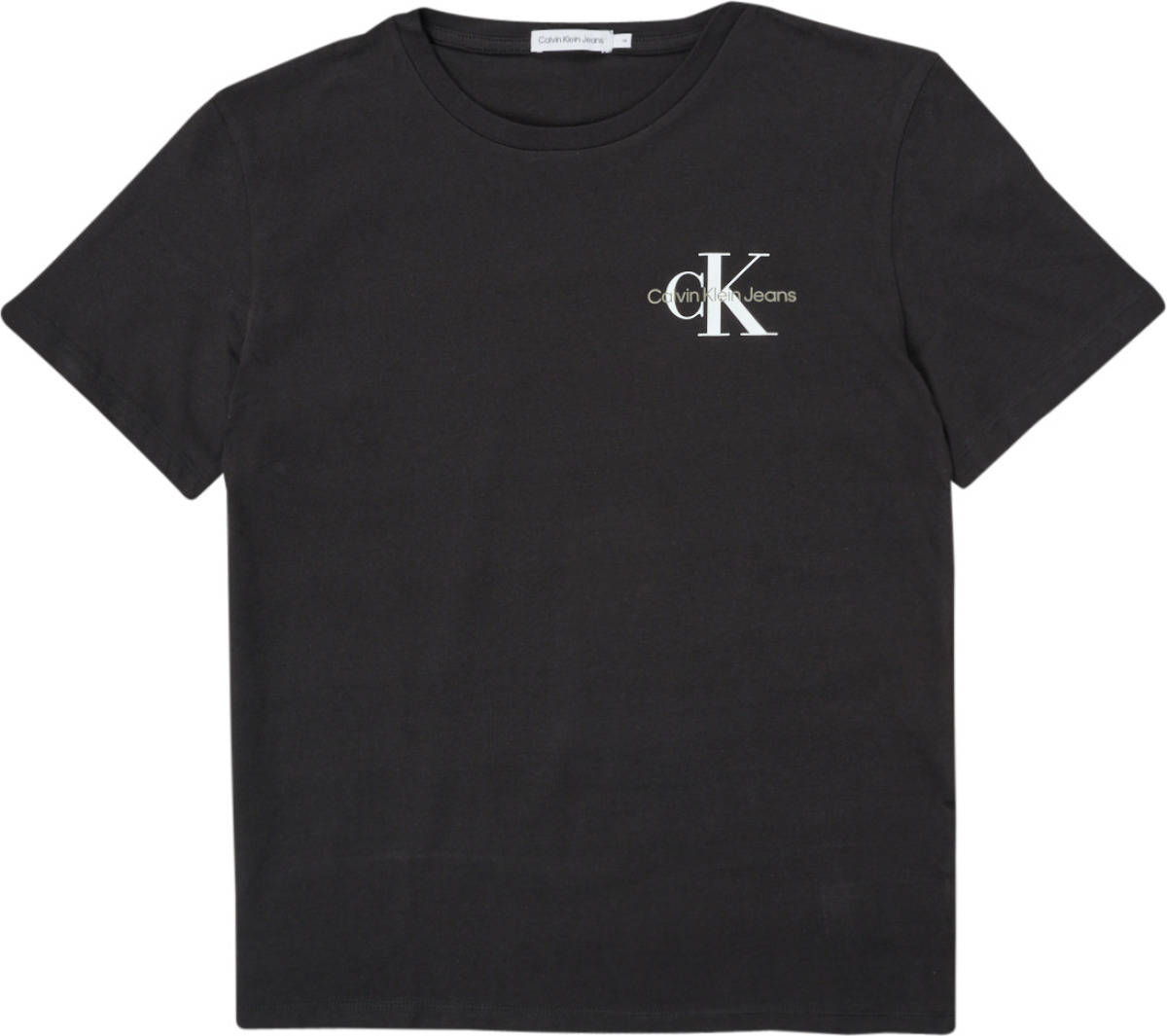 T-shirt Korte Mouw CALVIN KLEIN JEANS  CHEST MONOGRAM TOP
