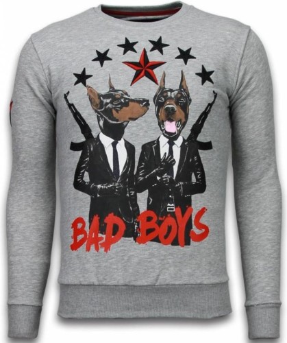 Sweater Local Fanatic  Bad Boys Rhinestone