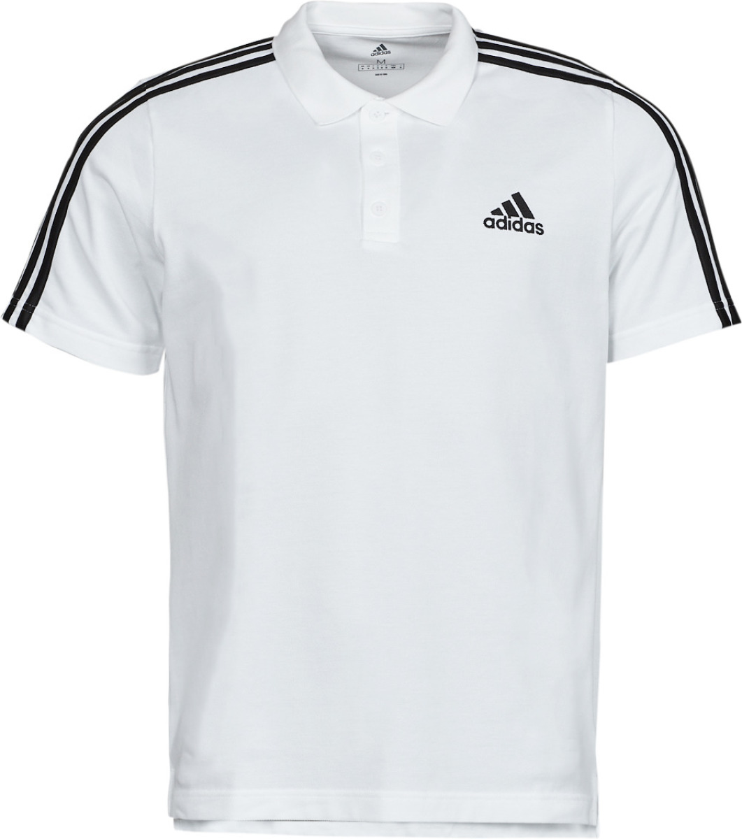 Polo Shirt Korte Mouw adidas  3 Stripes PQ POLO SHIRT