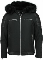 Parka Jas Enos  Korte Parka Jas Bontkraag