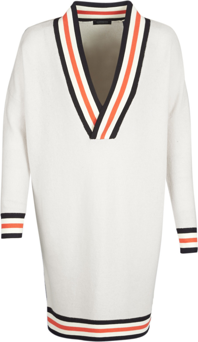 Trui Maison Scotch  WHITE LONG SLEEVES